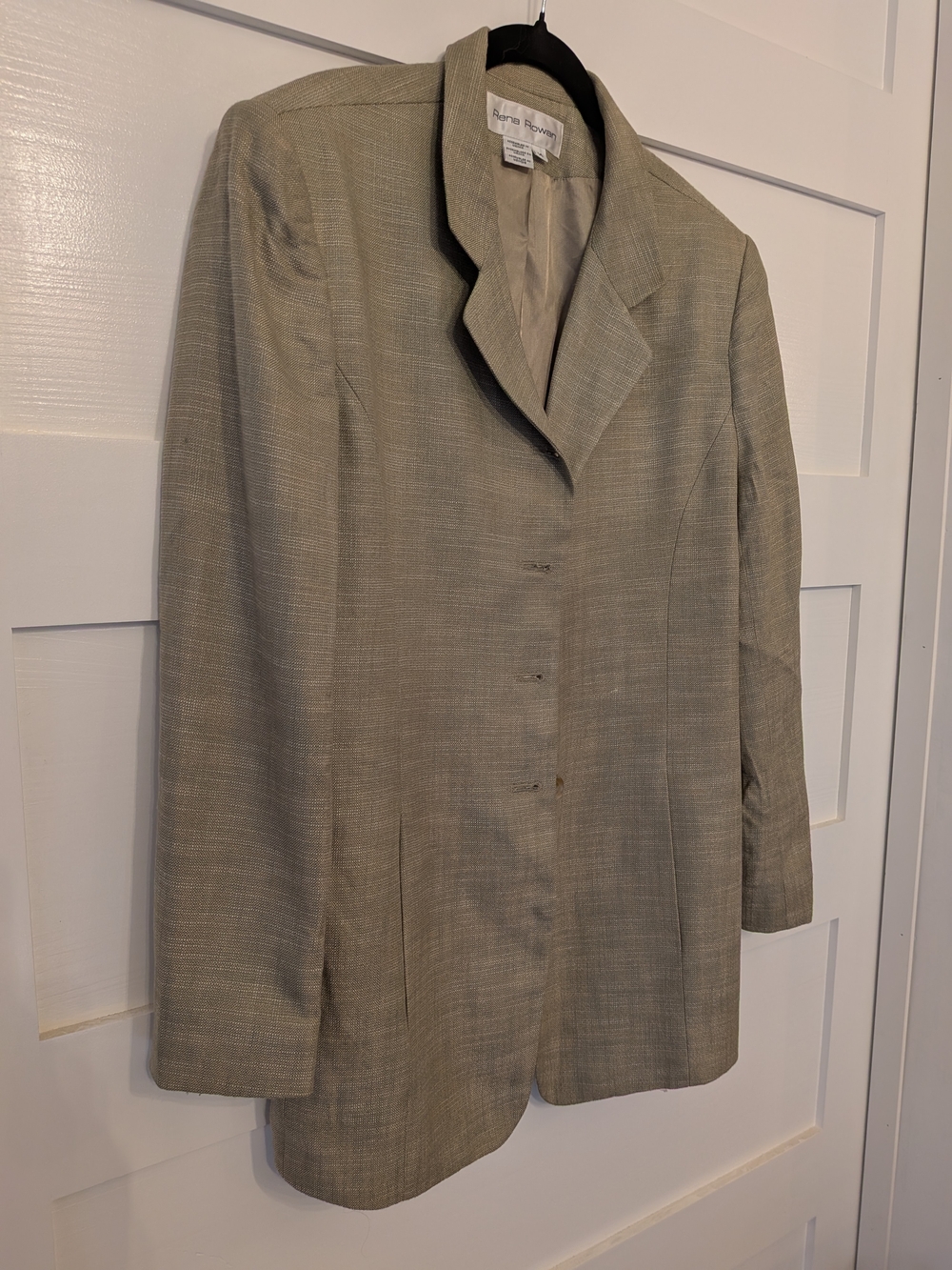 Rena Rowen Women's Linen Look Blazer Jacket